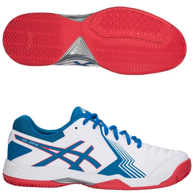 Asics Gel Game 6 Clay White E706Y-100 - Padel And Help