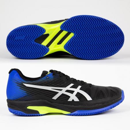Asics Solution Speed Clay Black Blue 
