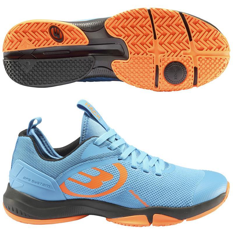 Buy Bullpadel Hack Knit 20I Blue and Orange sneakers Padel And Help