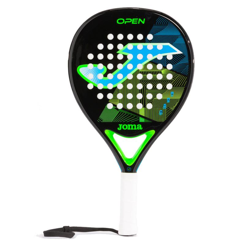  Padel Racket Joma Master, high Professional 1 k Carbon Fiber  Paddle Racket- pala Padel- pala Padel 360-380 grs, Tear Shape- Paddle  Tennis Racquets (Black Turquoise) : Sports & Outdoors
