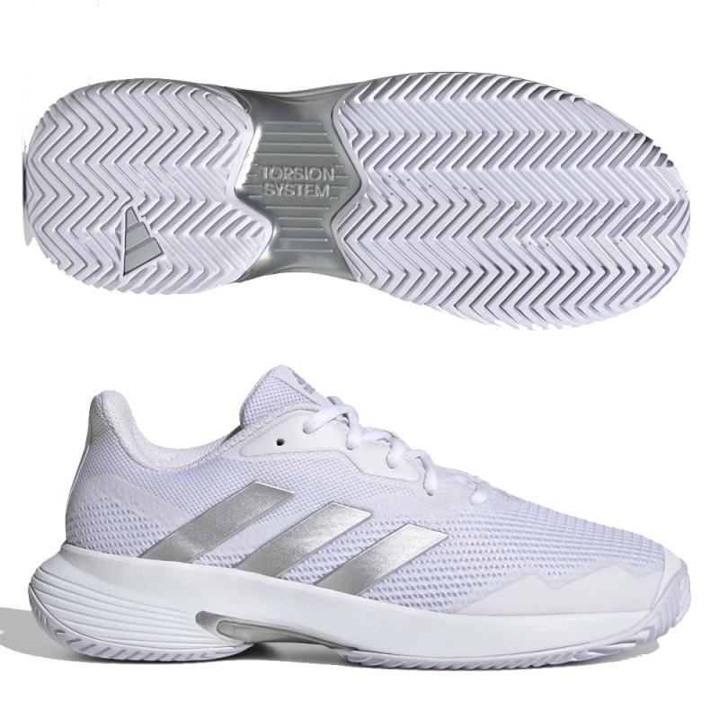 Contorno pagar ventilación Comprar zapatillas para mujer Adidas Courtjam Control W cloud white silver  - Padel And Help