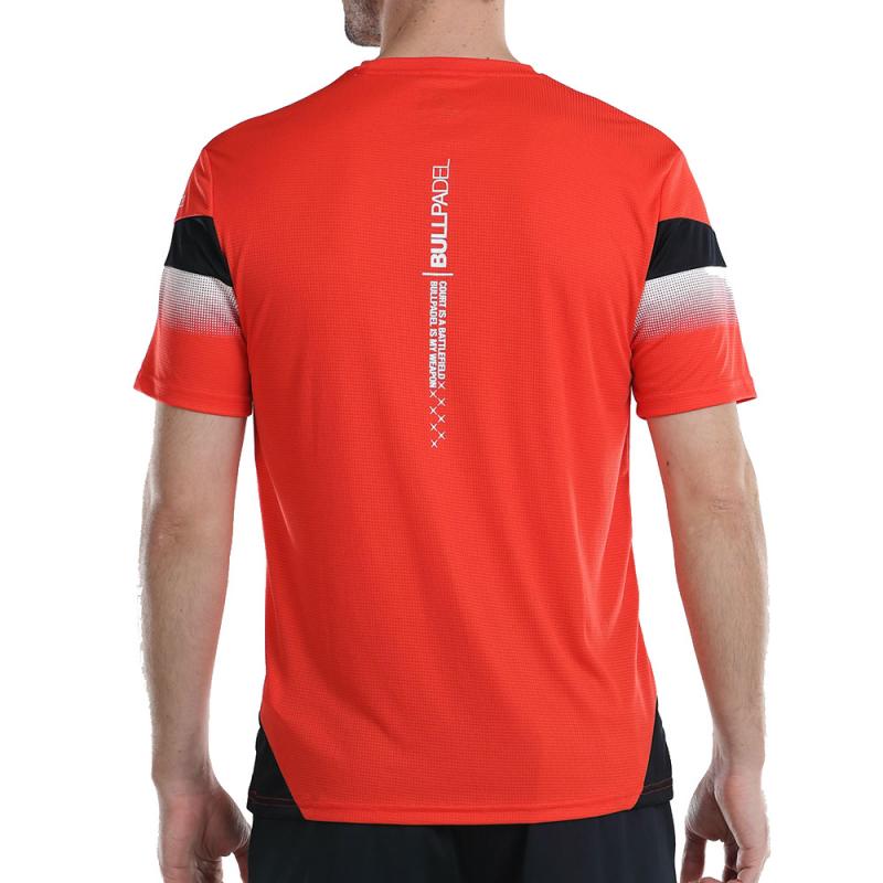 Bullpadel Nauru Camiseta de Padel Hombre - Naranja