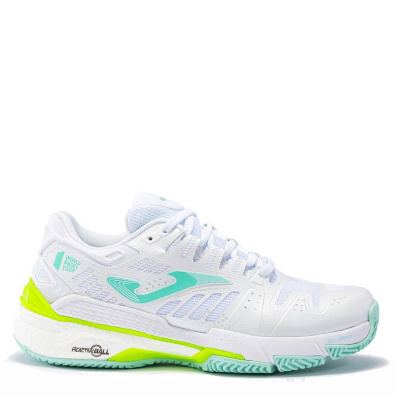 Zapatillas de pádel mujer Joma T.Slam white sky blue I Padel Reference